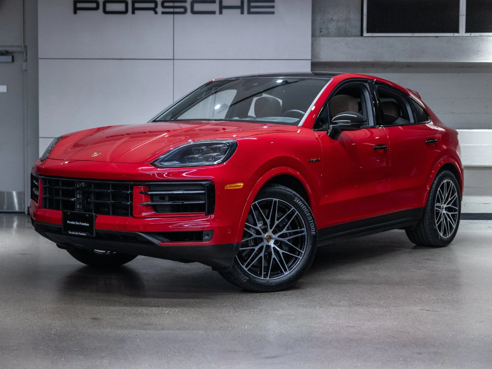 2025 Porsche Cayenne E-Hybrid Coupe, exterior view