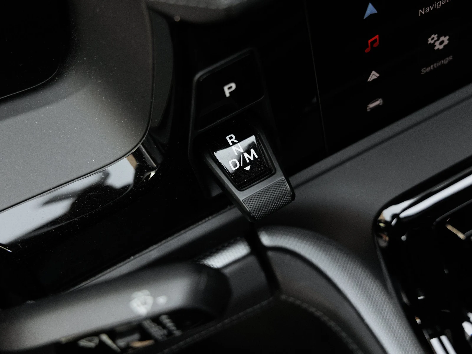 2025 Porsche Panamera interior, center console, Black leather