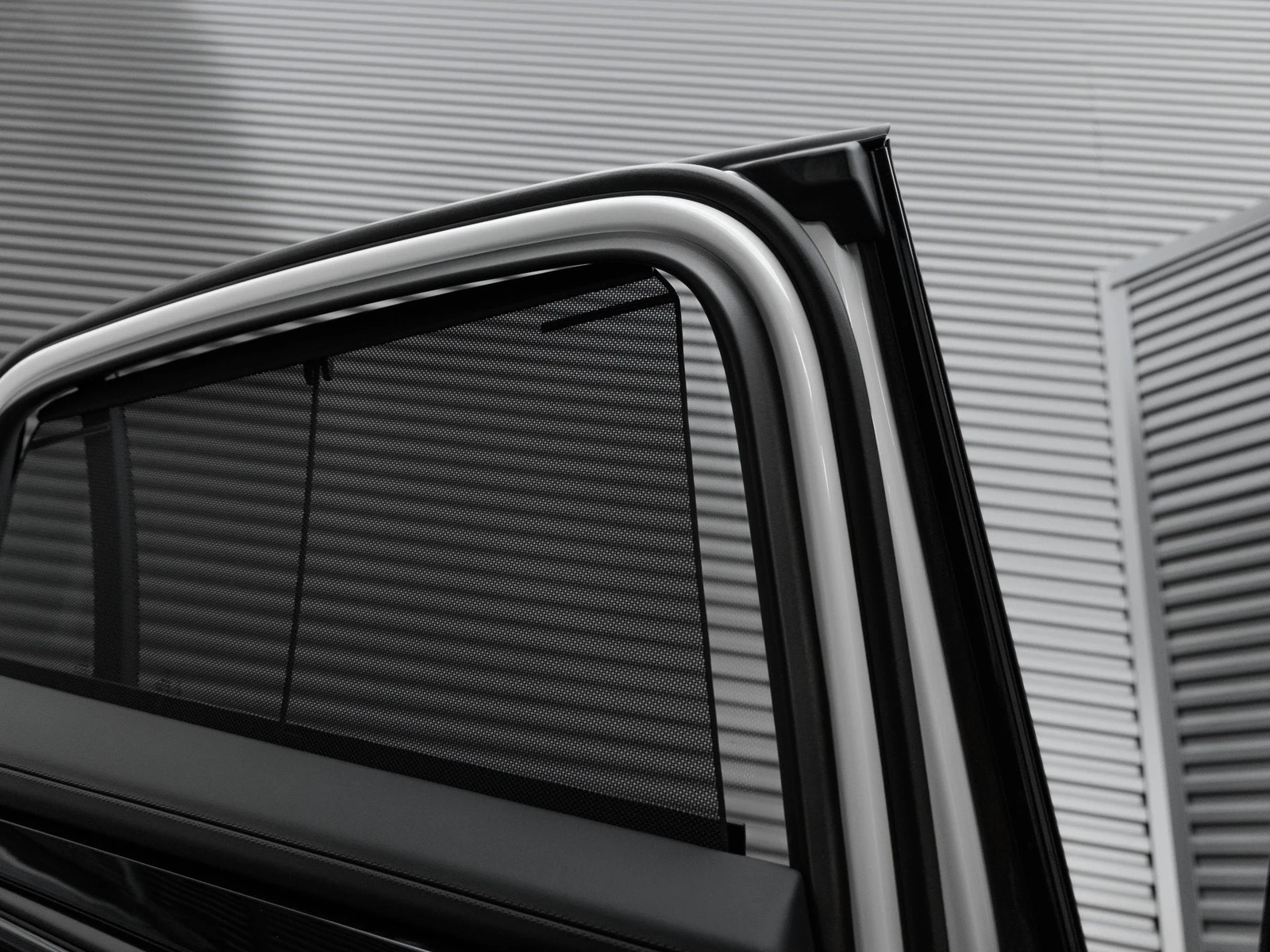 2025 Porsche Panamera interior, door panel, Black leather
