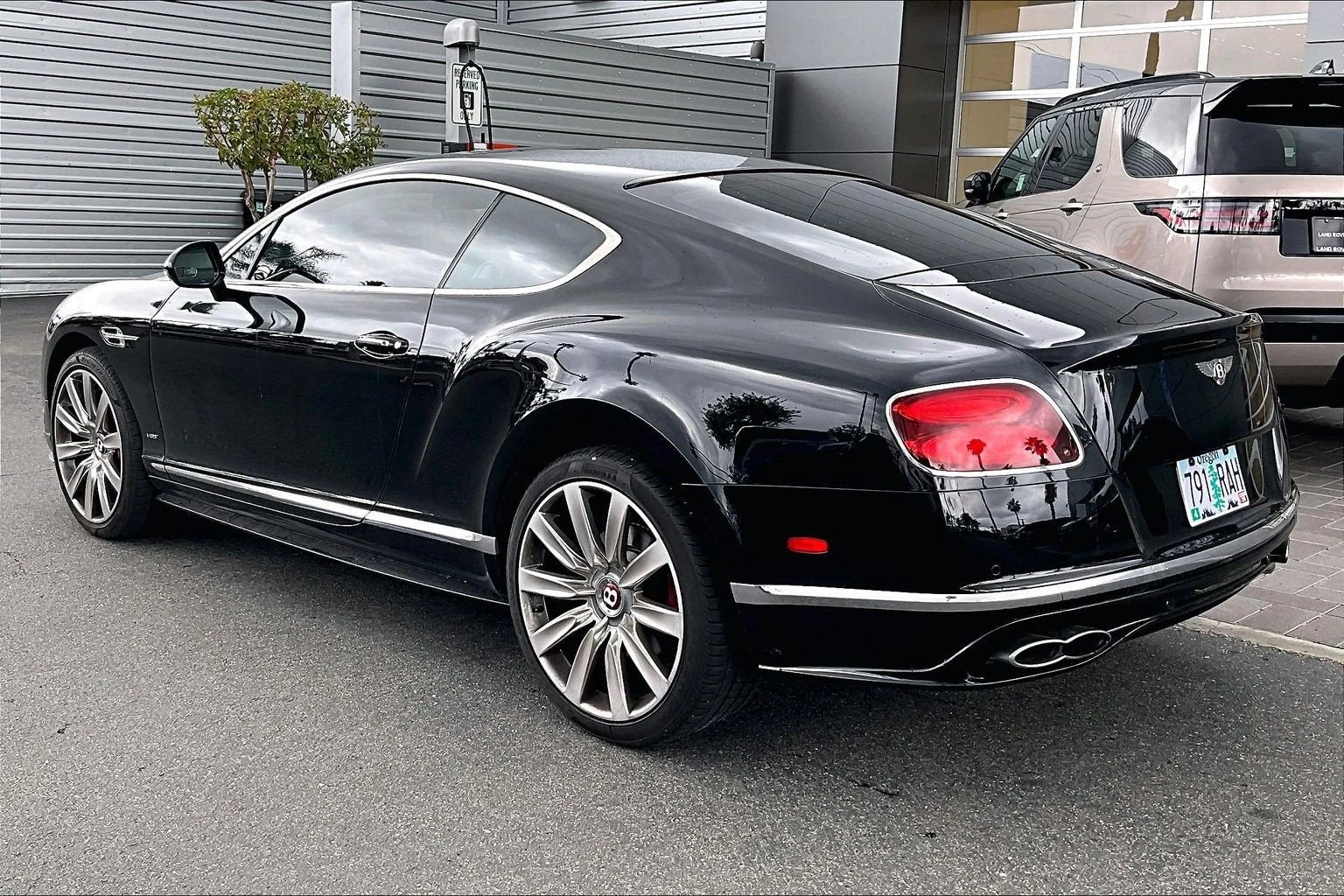 2016 Bentley Continental GT V8 for sale, exterior, Black Crystal Metallic