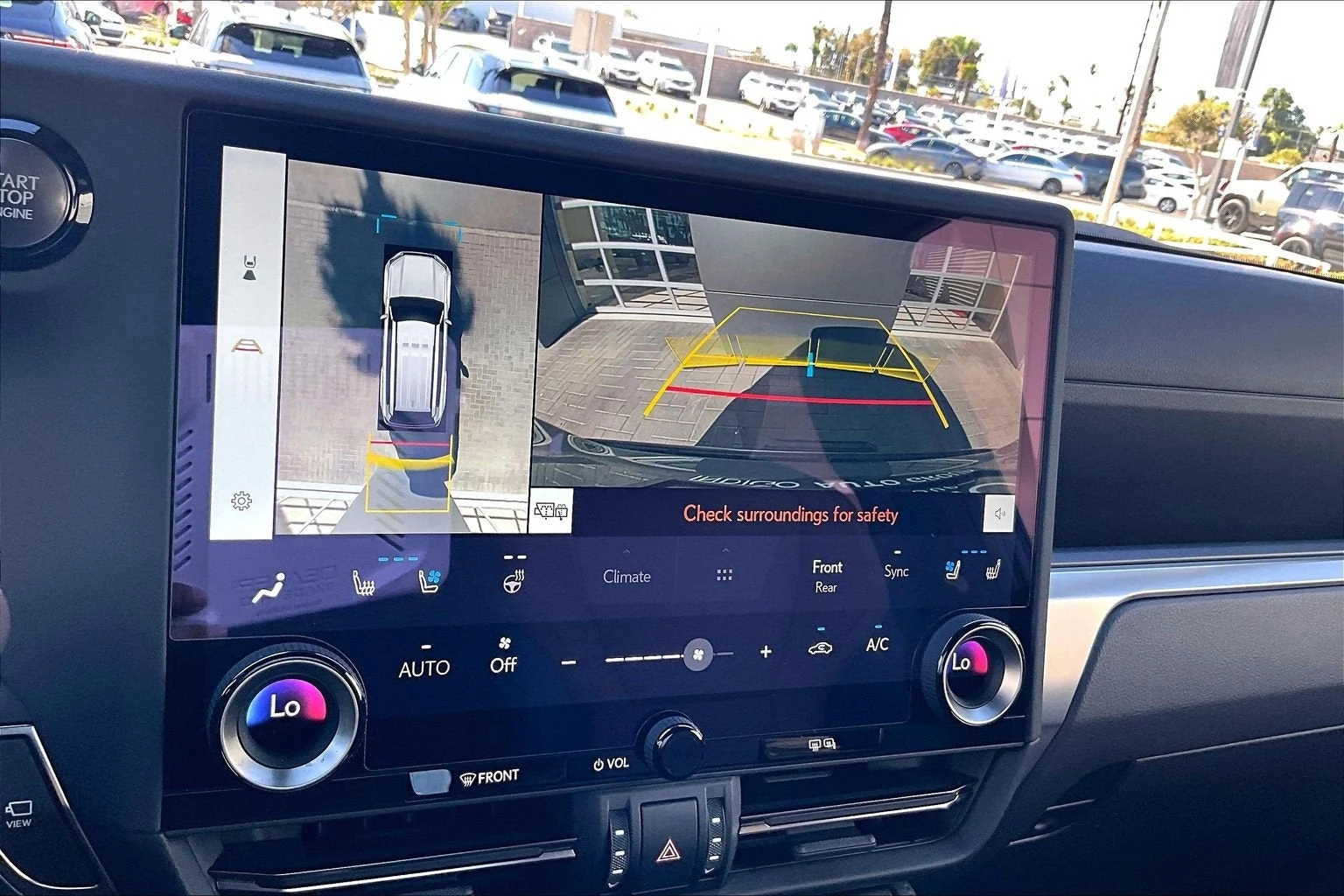 2026 Lexus GX 550 Luxury+ interior, Tan semi-aniline leather