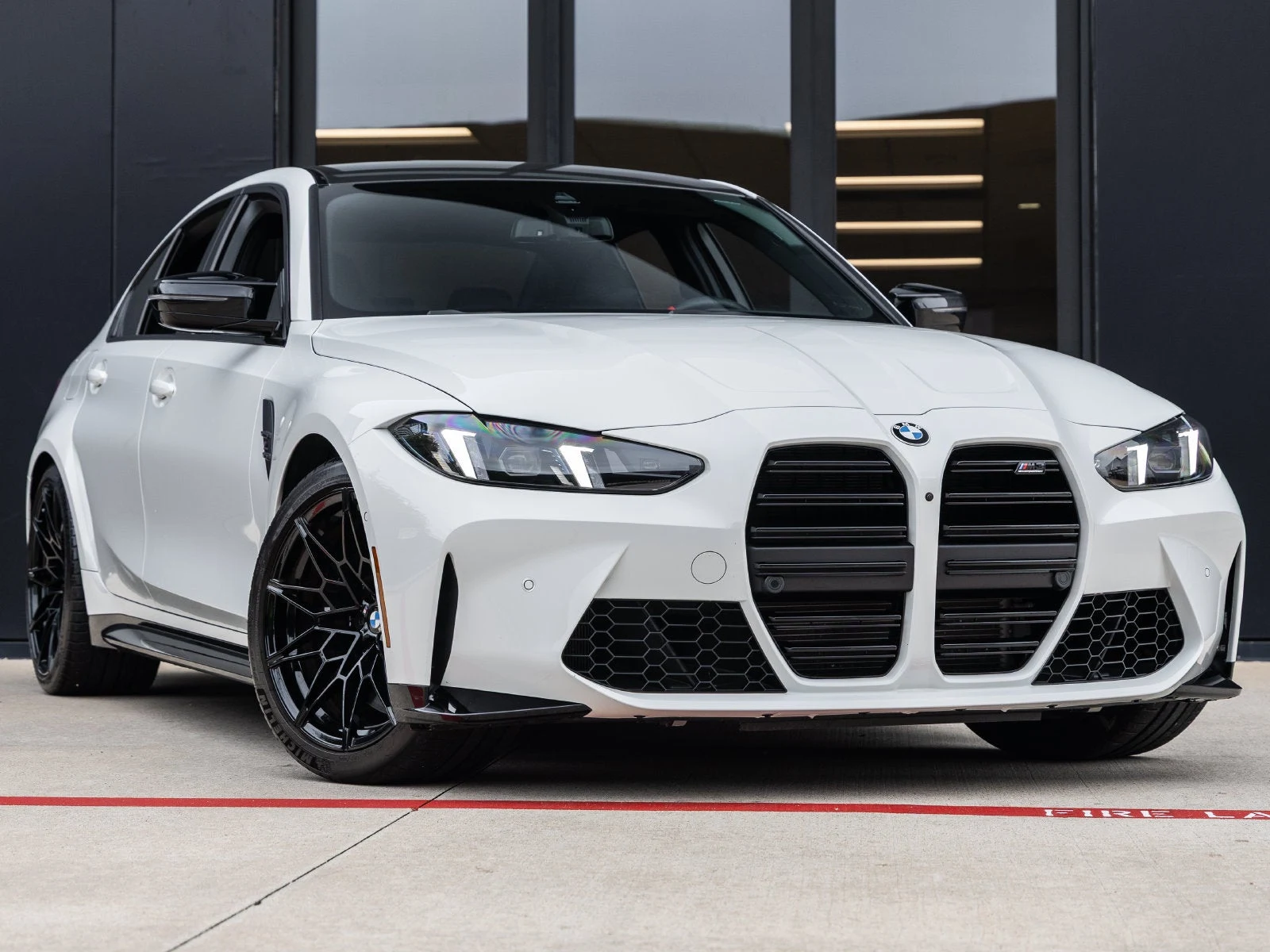 2026 BMW M3 Competition Sedan for sale, exterior, Alpine White