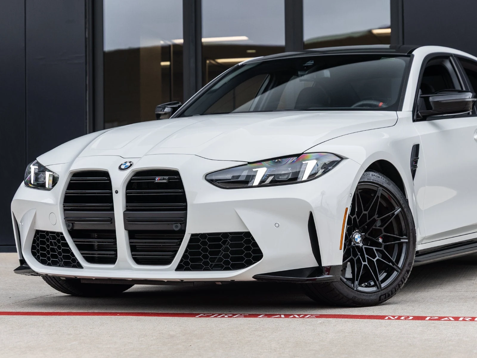 2026 BMW M3 Competition Sedan for sale, exterior, Alpine White