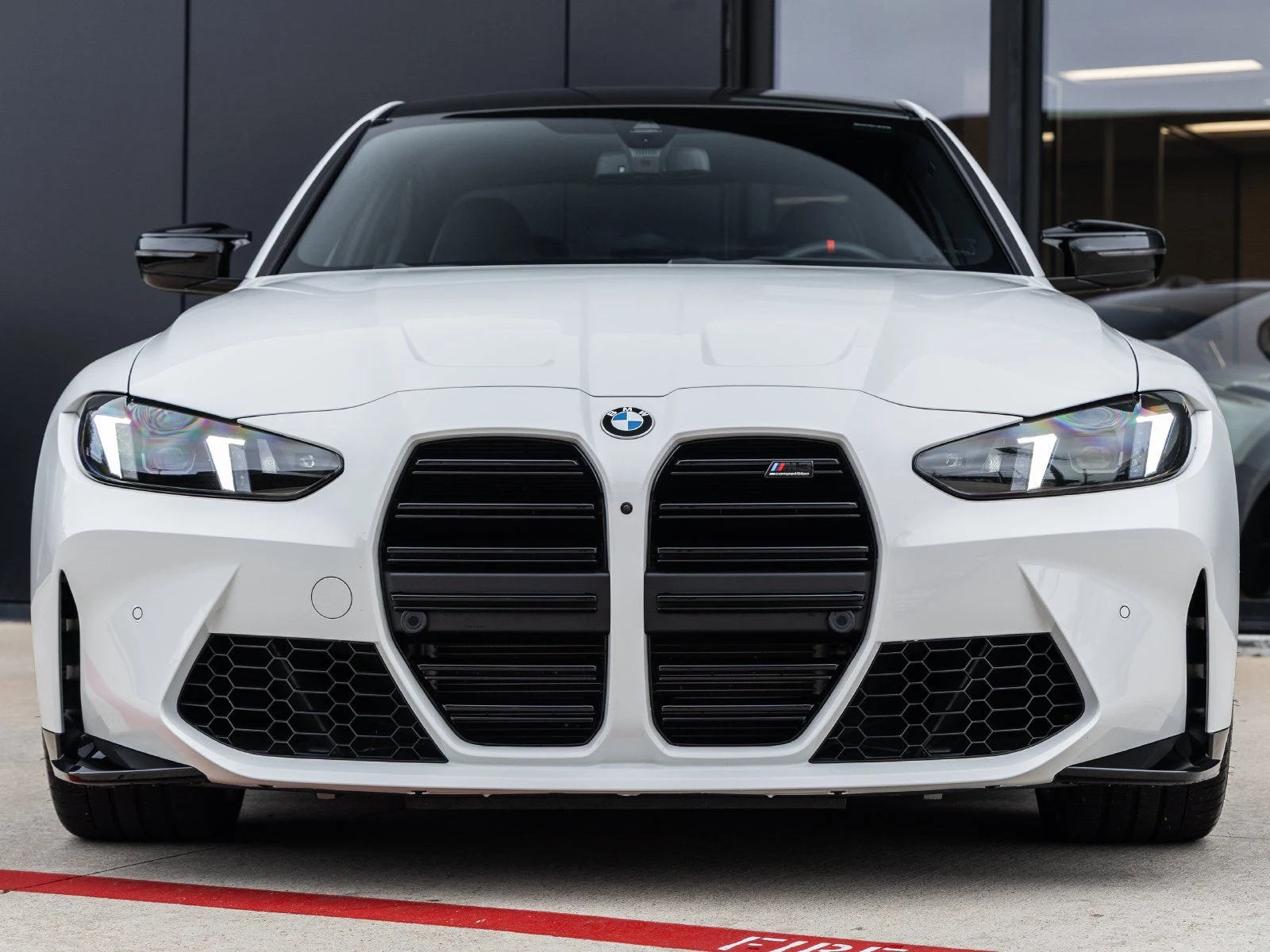 2026 BMW M3 Competition Sedan for sale, exterior, Alpine White