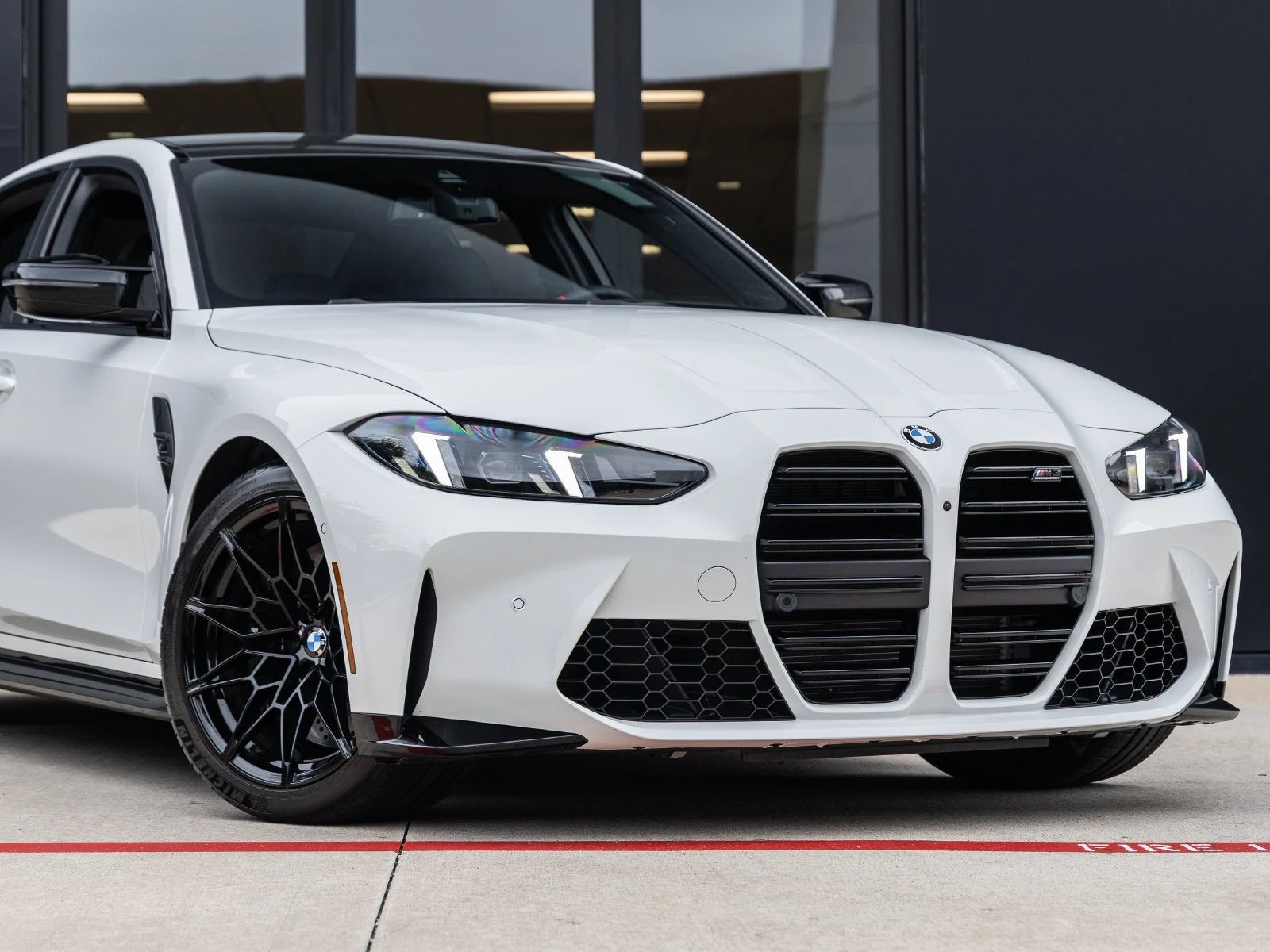 2026 BMW M3 Competition Sedan for sale, exterior, Alpine White