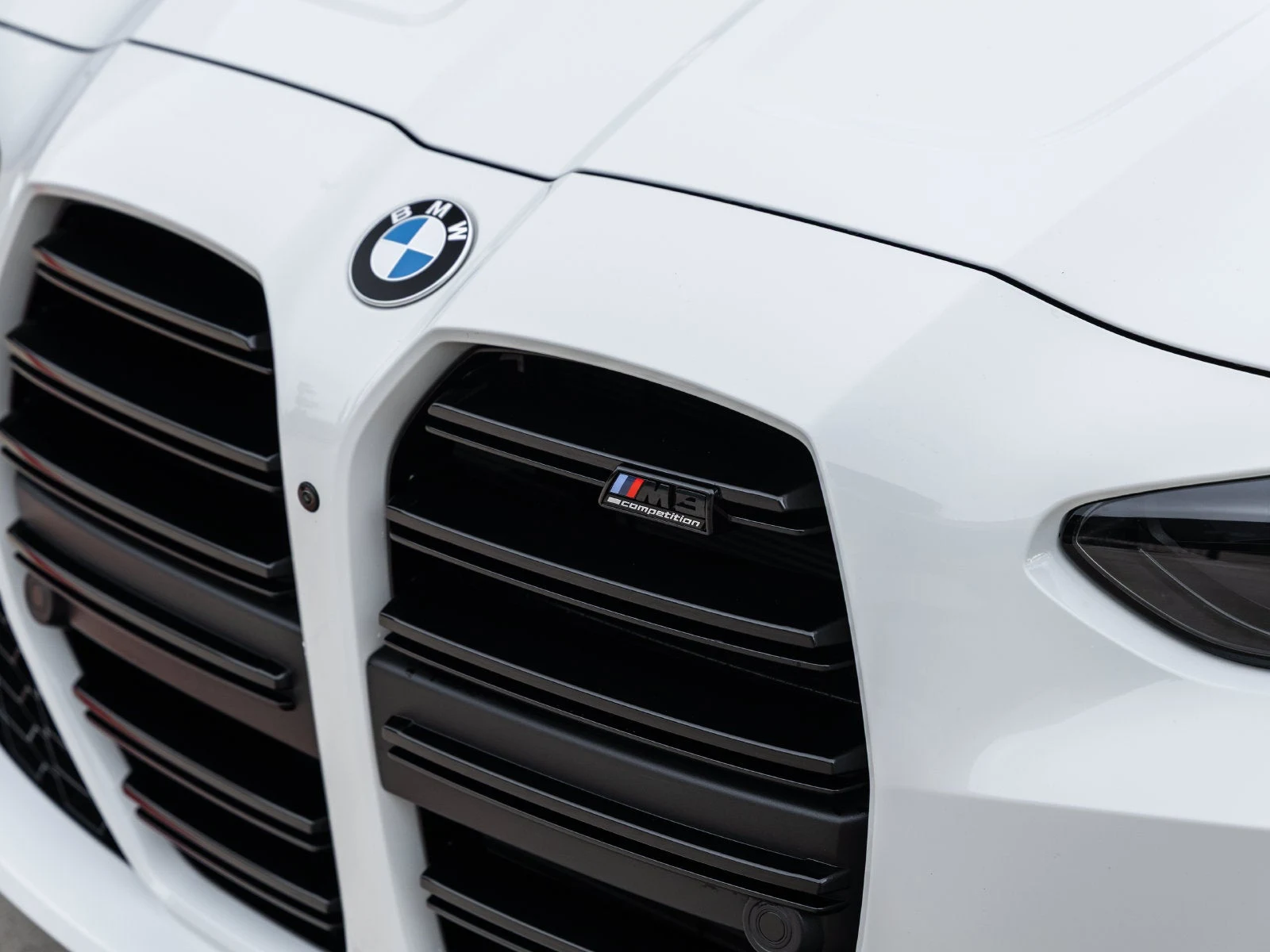 2026 BMW M3 Competition Sedan for sale, exterior, Alpine White