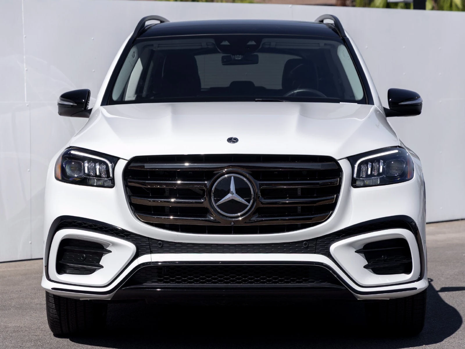 2026 Mercedes-Benz GLS 450 4MATIC for sale, exterior, Polar White