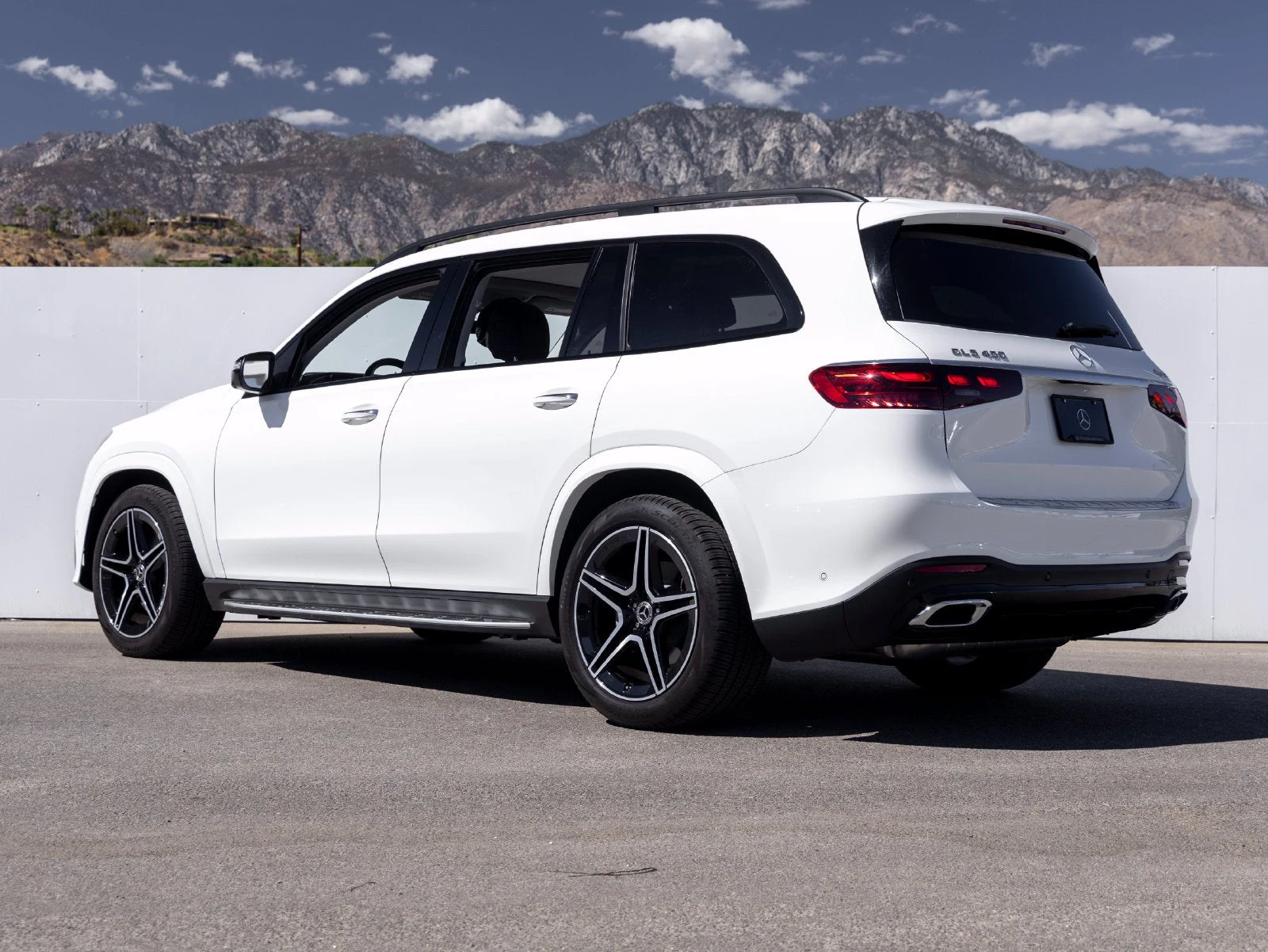 2026 Mercedes-Benz GLS 450 4MATIC for sale, exterior, Polar White