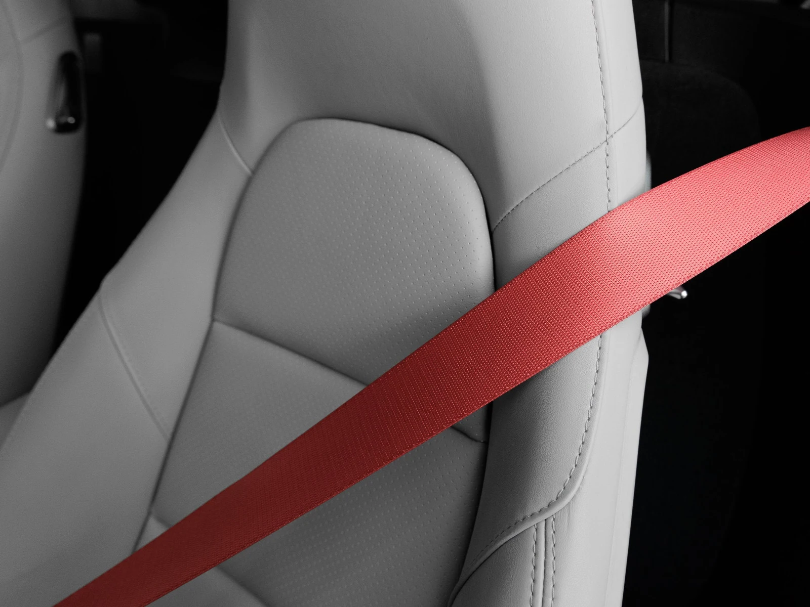 2024 Porsche 718 Cayman interior, seats, Black / Chalk leather