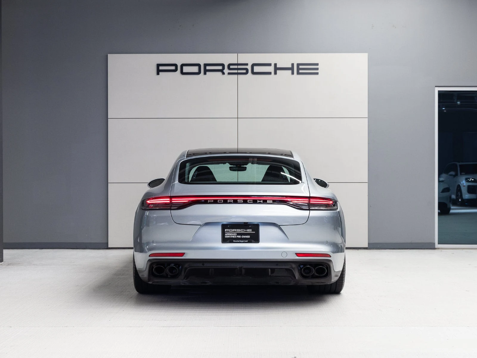 2023 Porsche Panamera Platinum Edition for sale, exterior, Dolomite Silver Metallic