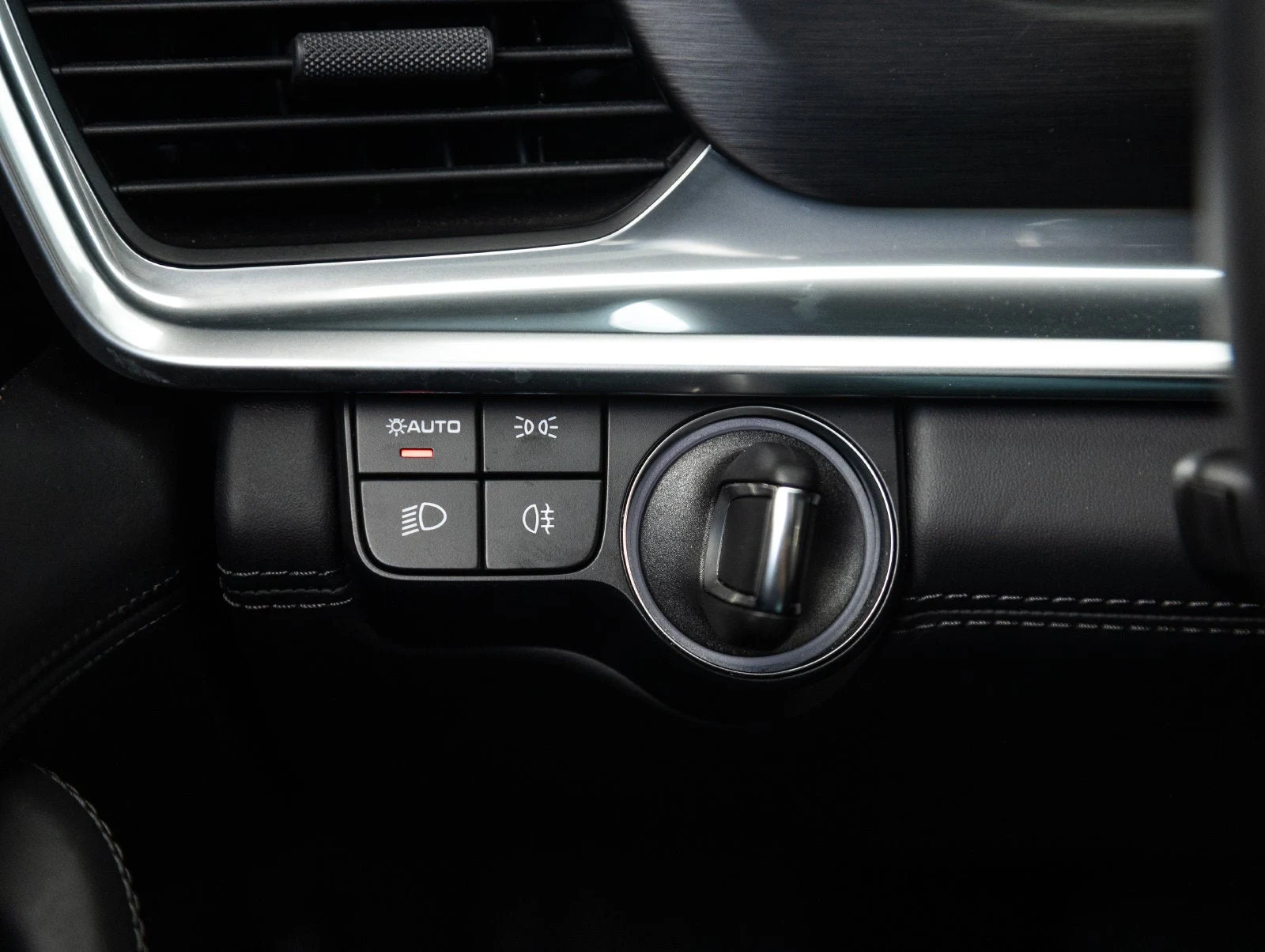 2023 Porsche Panamera Platinum Edition interior, center console, Black leather