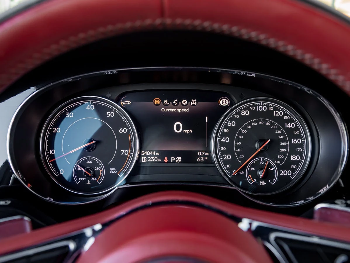2020 Bentley Bentayga Speed interior, Hotspur hide