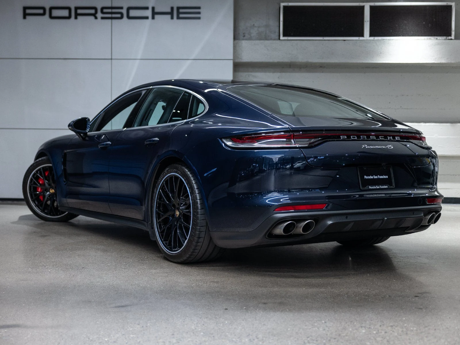 2022 Porsche Panamera 4S for sale, exterior, Night Blue Metallic