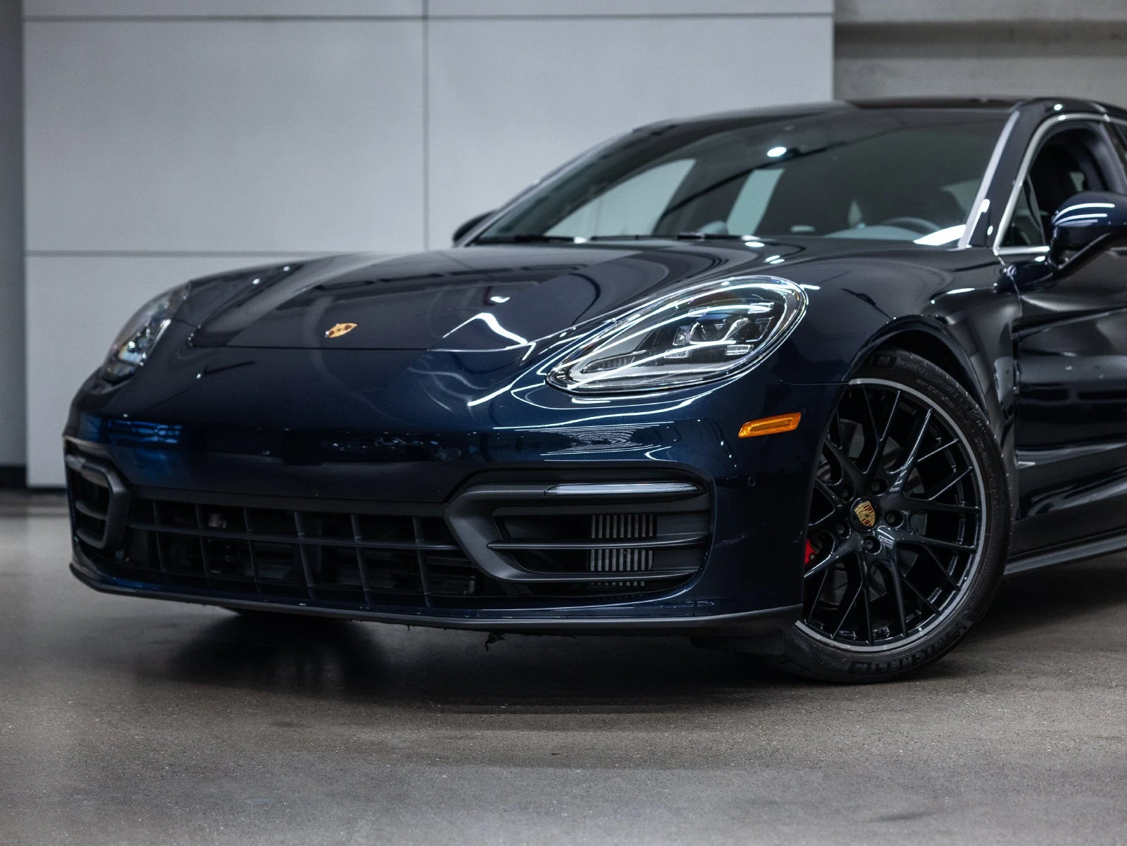2022 Porsche Panamera 4S for sale, exterior, Night Blue Metallic