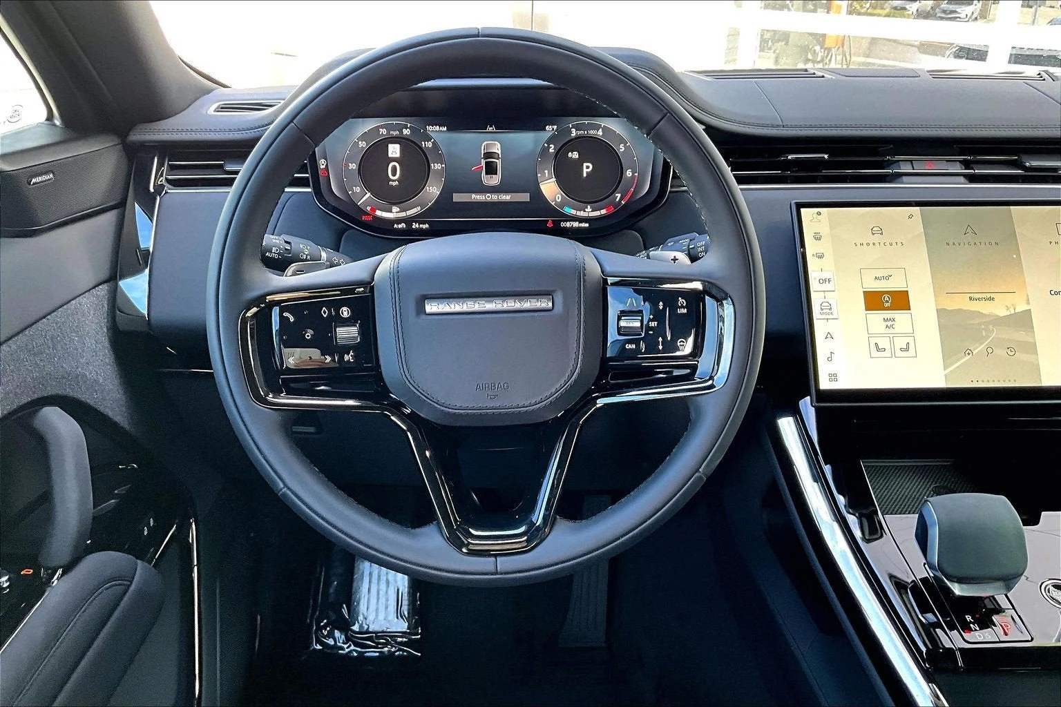 2025 Land Rover Range Rover Sport SE 360PS interior, dashboard, Ebony perforated PU Ultrafabrics