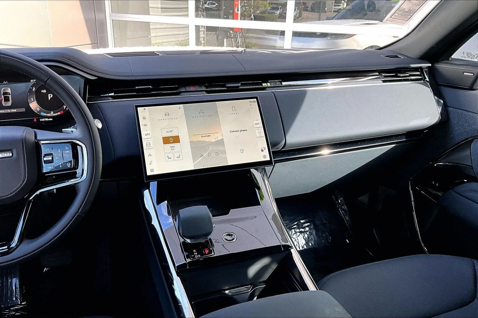 2025 Land Rover Range Rover Sport SE 360PS interior, dashboard, Ebony perforated PU Ultrafabrics
