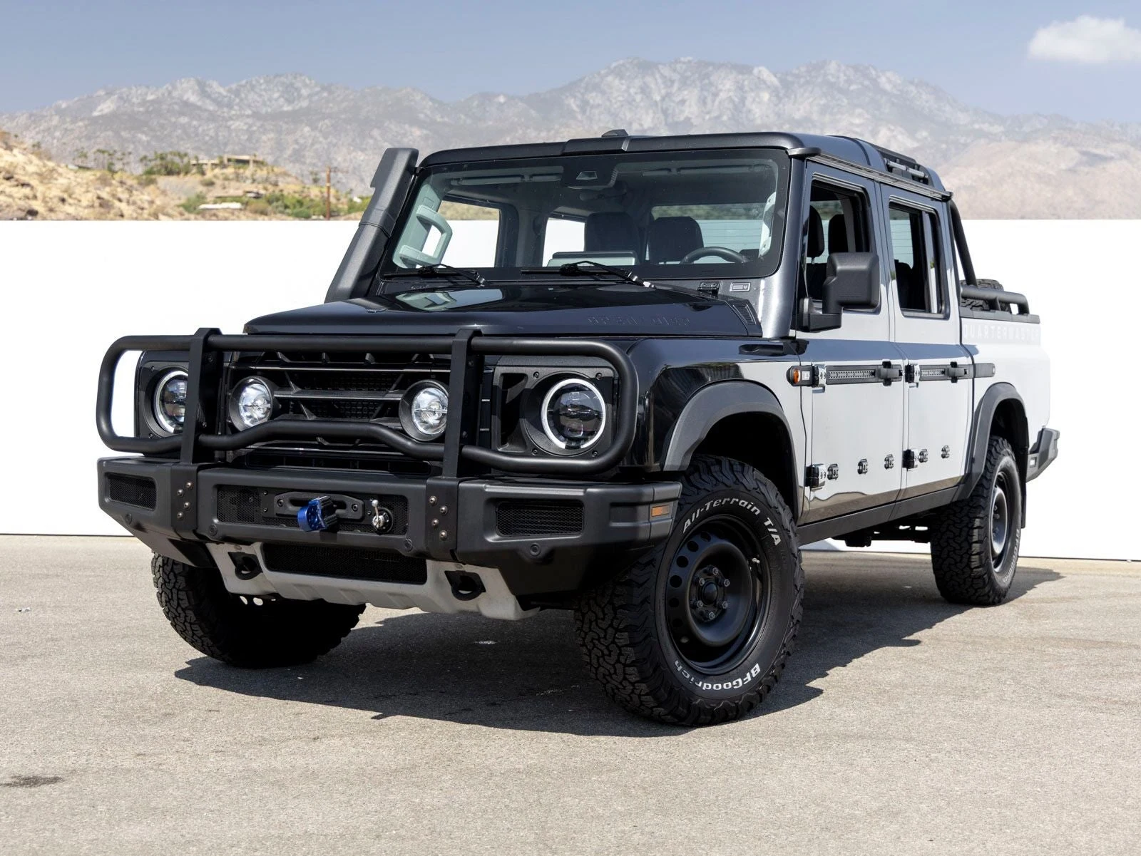 2025 INEOS Grenadier Quartermaster 4x4 for sale, exterior, Donny Gray Metallic