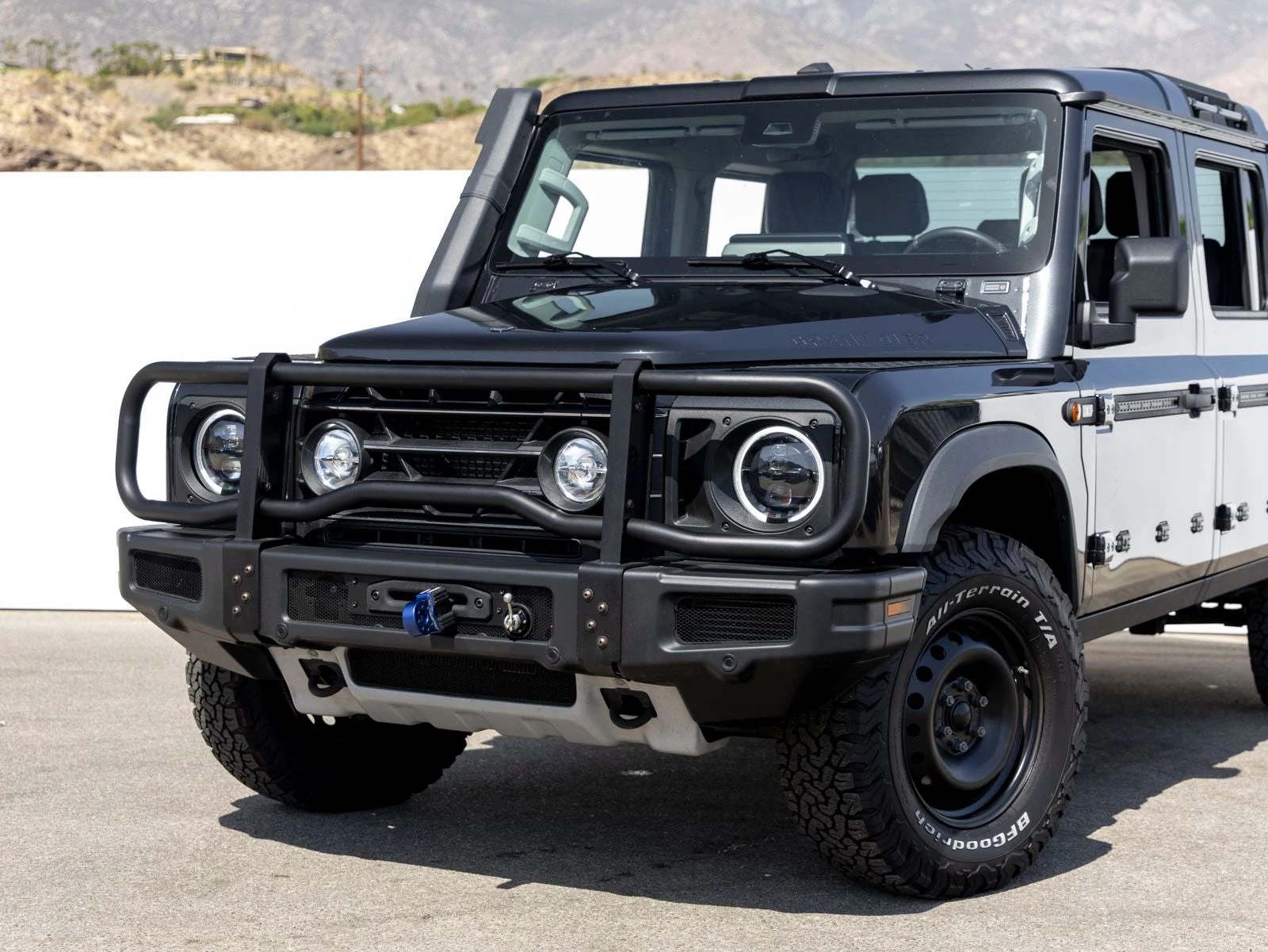 2025 INEOS Grenadier Quartermaster 4x4 for sale, exterior, Donny Gray Metallic