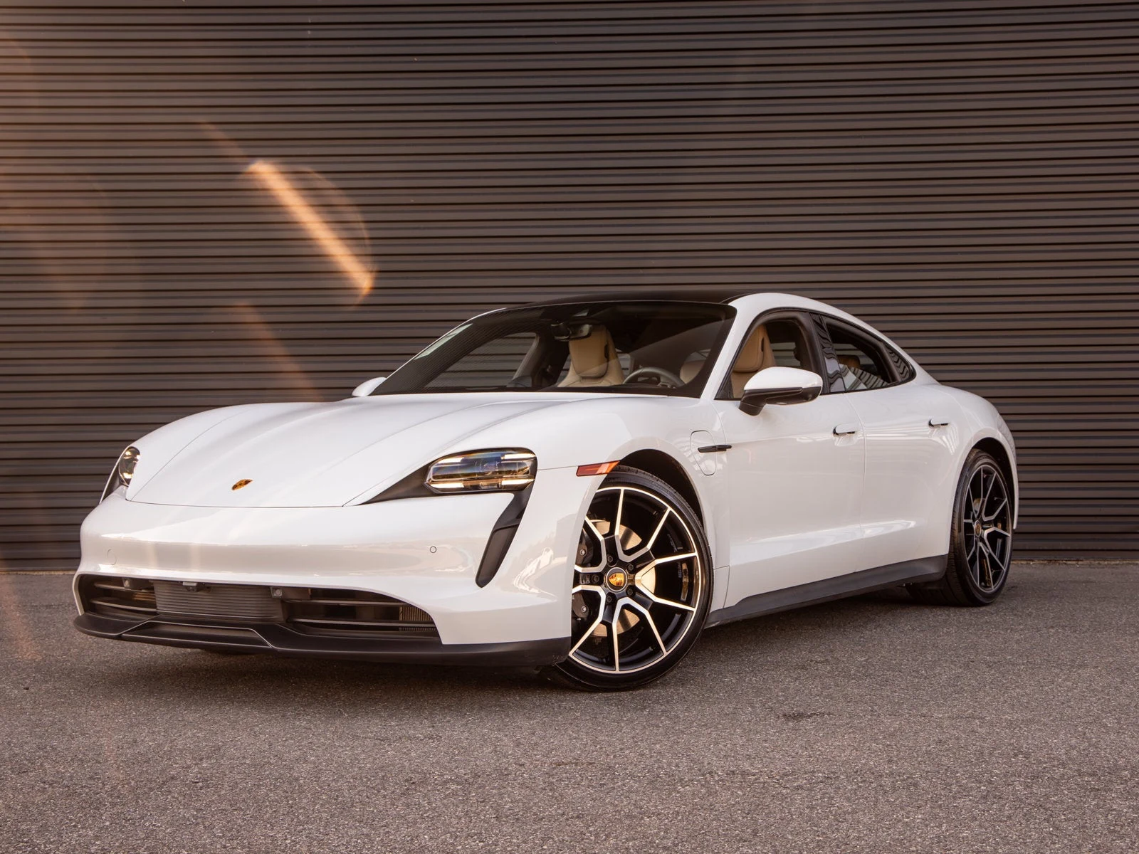 2023 Porsche Taycan, exterior view