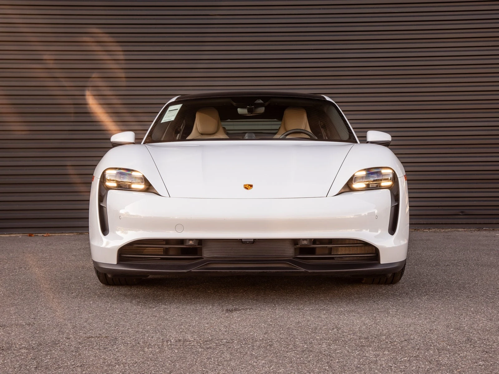 2023 Porsche Taycan for sale, exterior, Carrara White Metallic