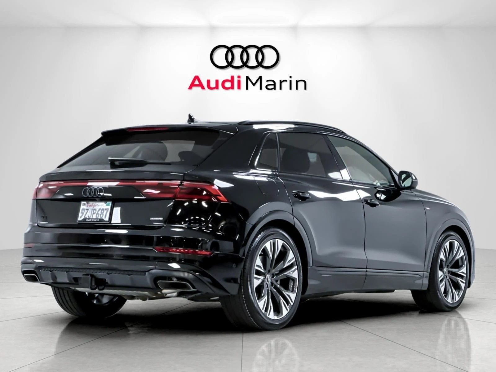 2026 Audi Q8 55 TFSI Premium Plus quattro for sale, exterior, Mythos Black Metallic