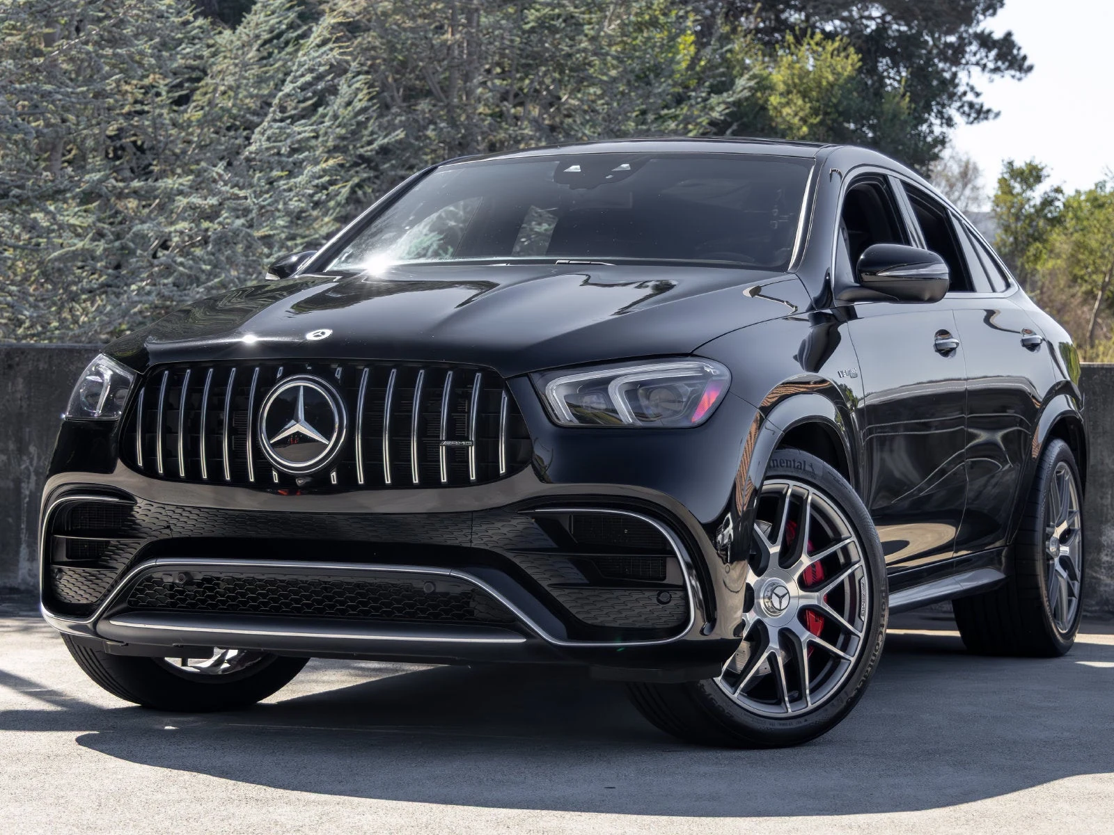 2021 Mercedes-Benz AMG GLE 63 S 4MATIC Coupe, exterior view
