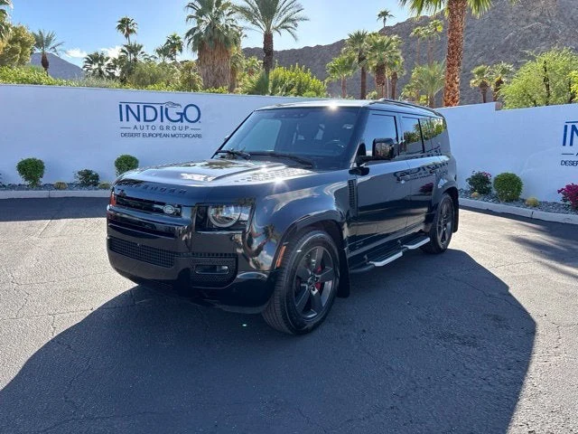 2023 Land Rover Defender 110 X for sale, exterior, Santorini Black Metallic
