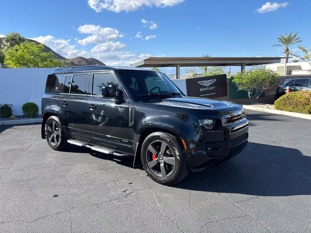 2023 Land Rover Defender 110 X for sale, exterior, Santorini Black Metallic