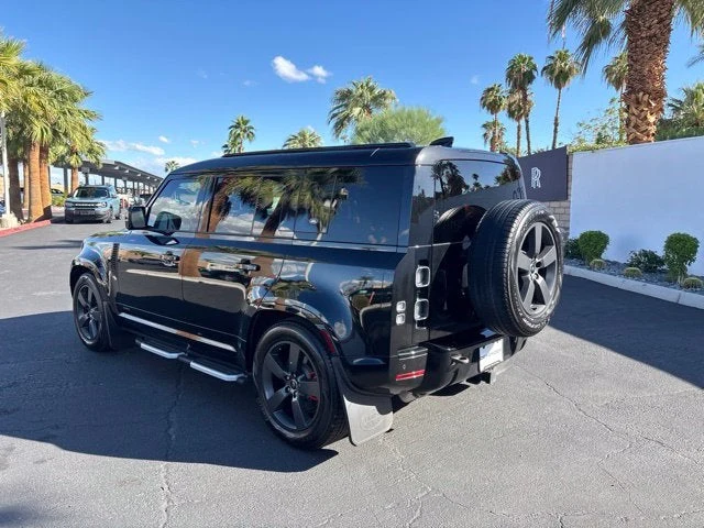 2023 Land Rover Defender 110 X for sale, exterior, Santorini Black Metallic