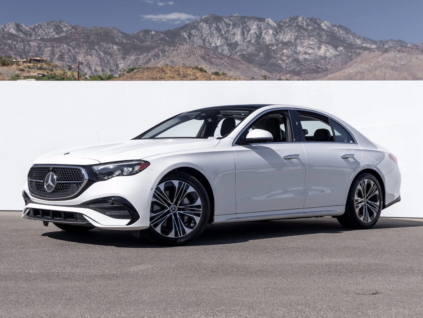 2026 Mercedes-Benz E 350 4MATIC for sale, exterior, Polar White