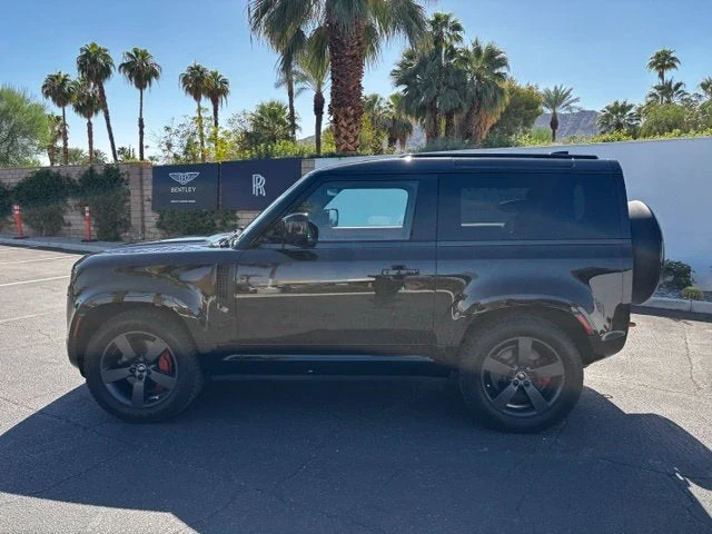 2023 Land Rover Defender 90 X for sale, exterior, Santorini Black Metallic