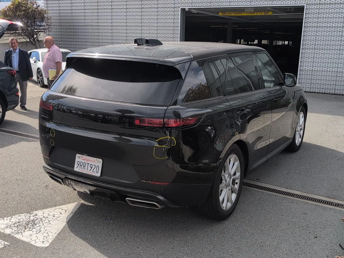 2025 Land Rover Range Rover Sport SE for sale, exterior, Santorini Black Metallic