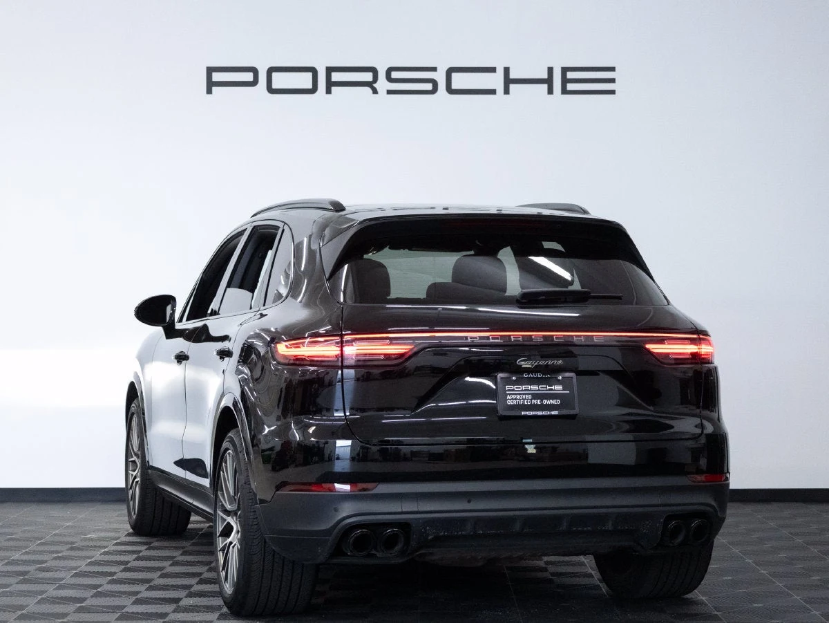 2023 Porsche Cayenne Platinum Edition for sale, exterior, Black