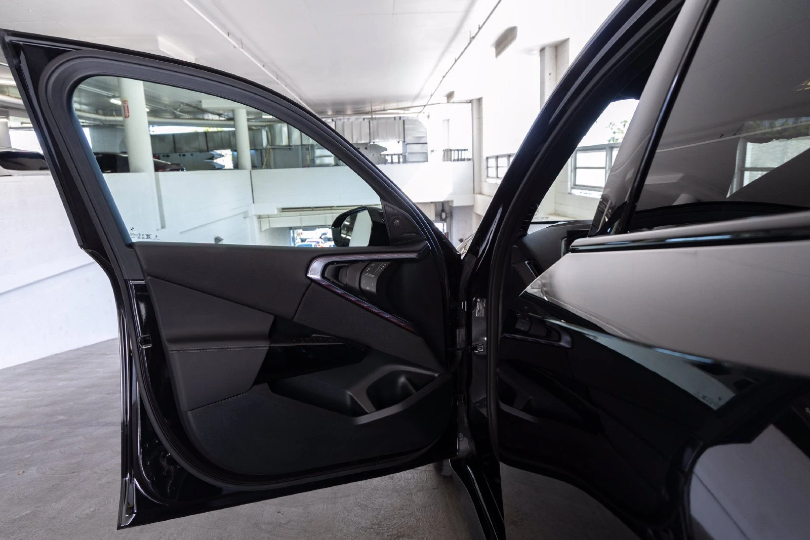 2025 BMW X3 M50 xDrive interior, door panel, Black