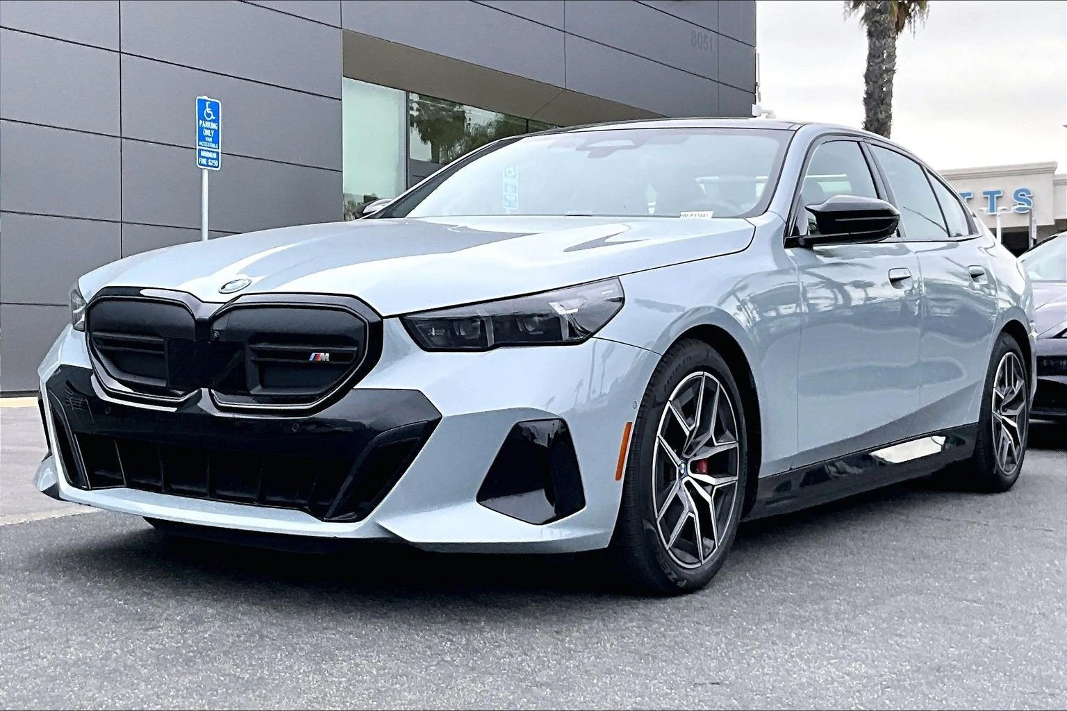 2024 BMW i5 M60 xDrive for sale, exterior, Brooklyn Grey Metallic