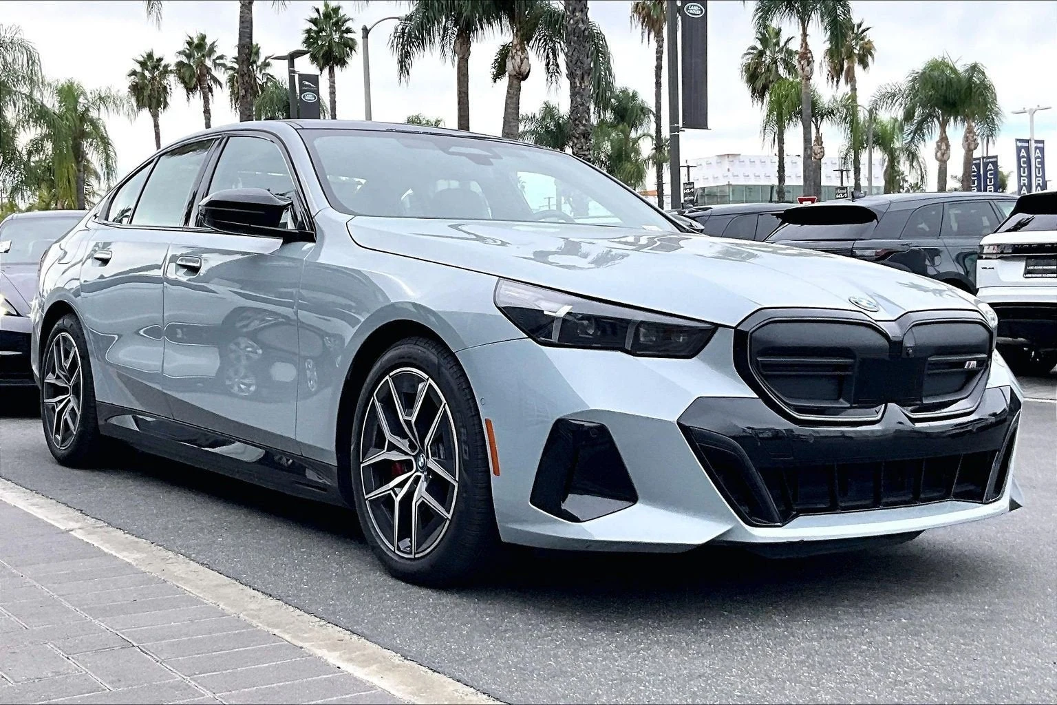 2024 BMW i5 M60 xDrive for sale, exterior, Brooklyn Grey Metallic