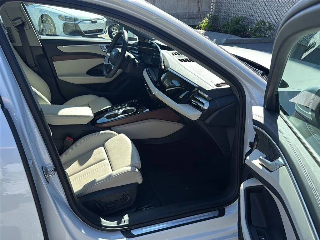 2026 Audi A6 Sedan Premium Plus quattro interior, Pearl Beige leather