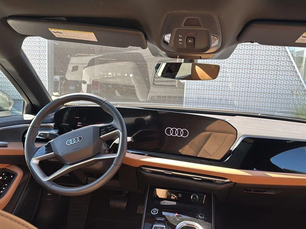 2026 Audi A6 Sedan Premium Plus quattro interior, dashboard, Muscat Brown leather