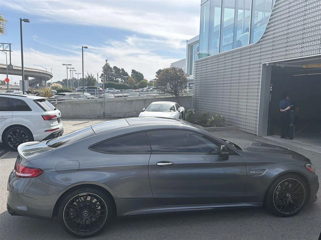 2020 Mercedes-AMG C 63 Coupe for sale, exterior, Selenite Grey Metallic