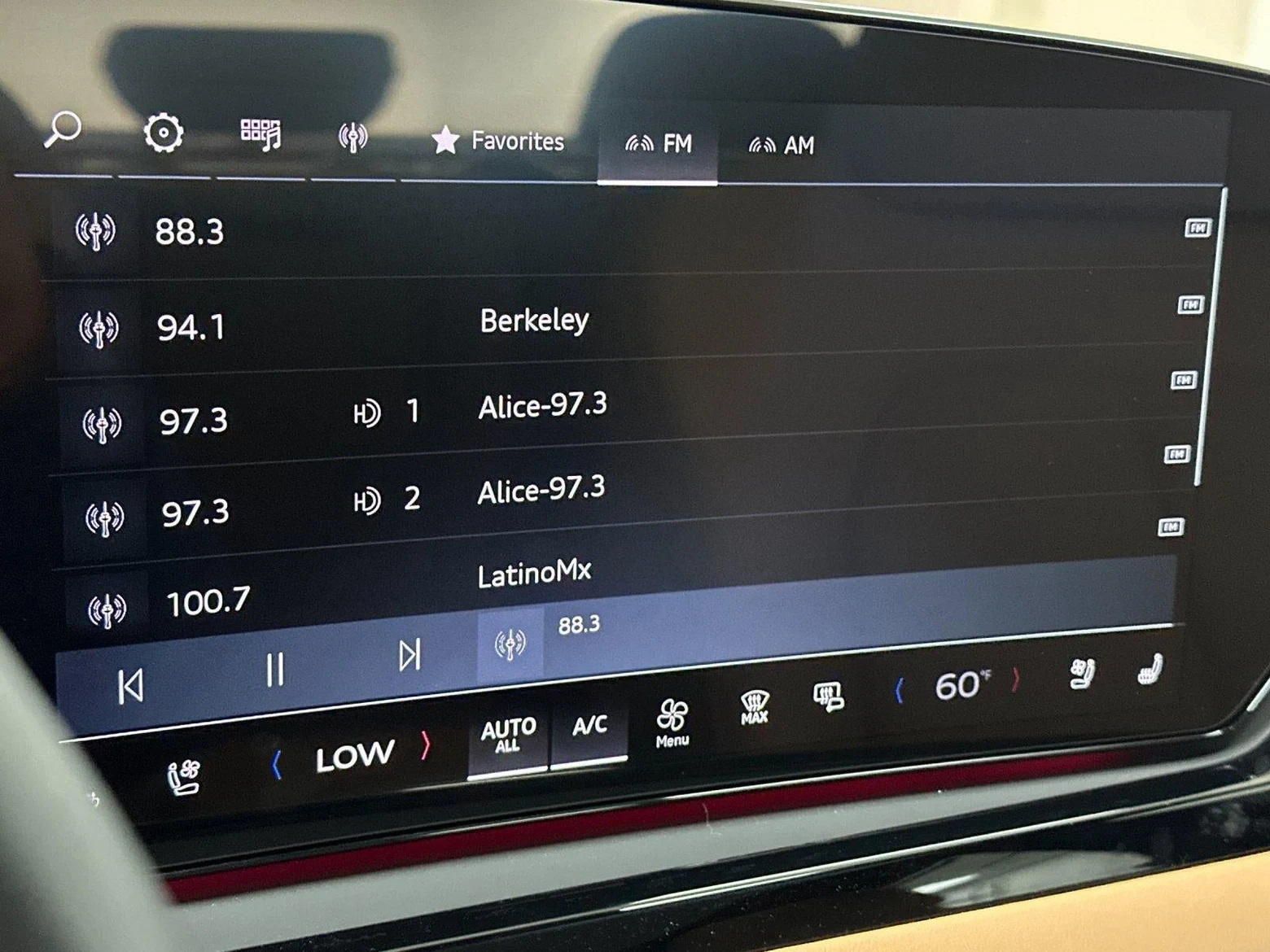 2026 Audi A6 Sedan Premium Plus quattro interior, Muscat Brown leather