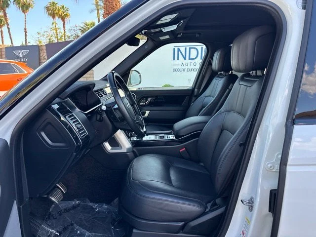 2022 Land Rover Range Rover P525 Westminster SWB interior, seats, Ebony Windsor leather