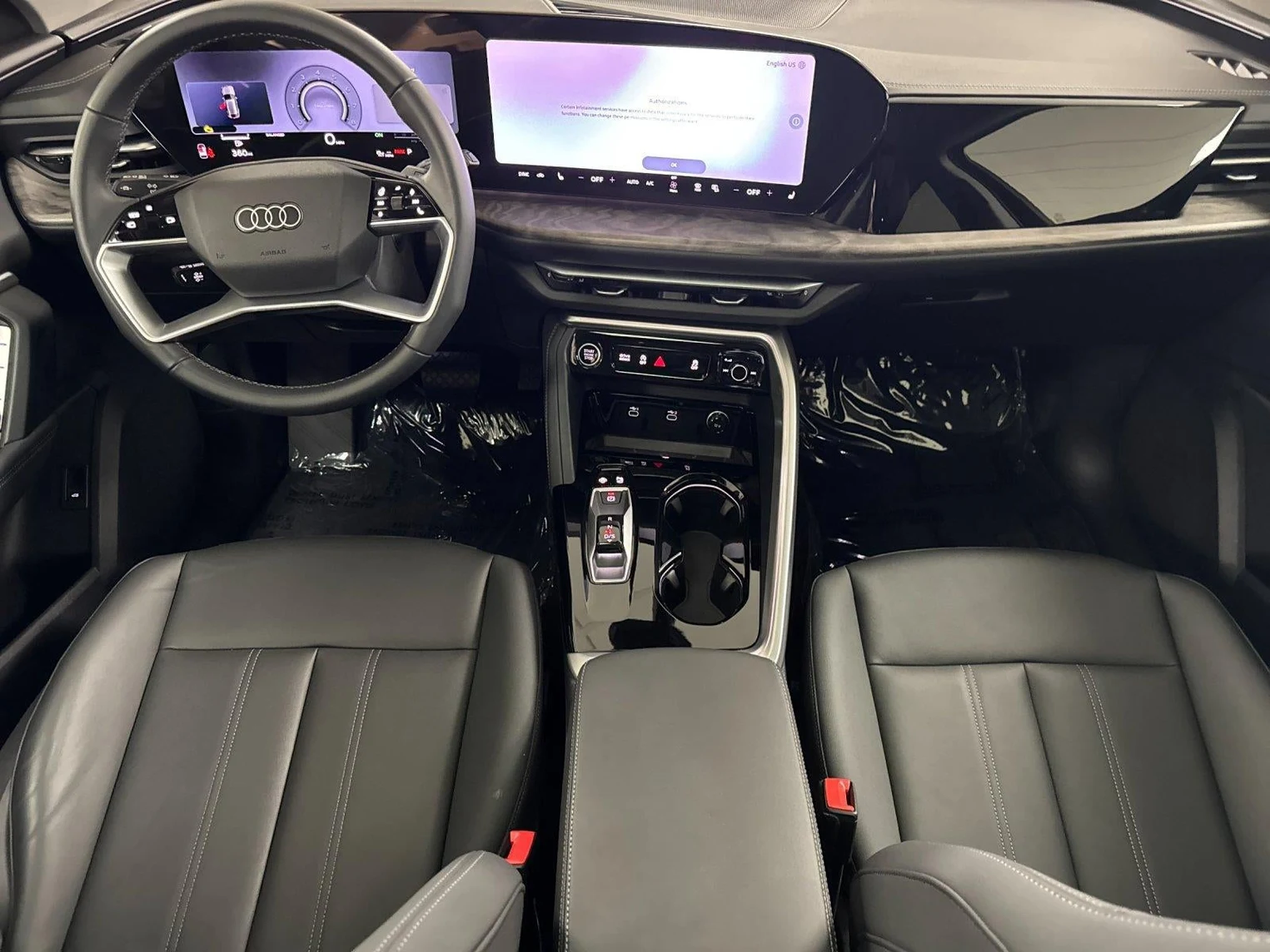 2026 Audi Q5 Sportback S line Premium Plus quattro interior, Black leather