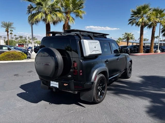 2023 Land Rover Defender 110 X-Dynamic SE for sale, exterior, Santorini Black Metallic