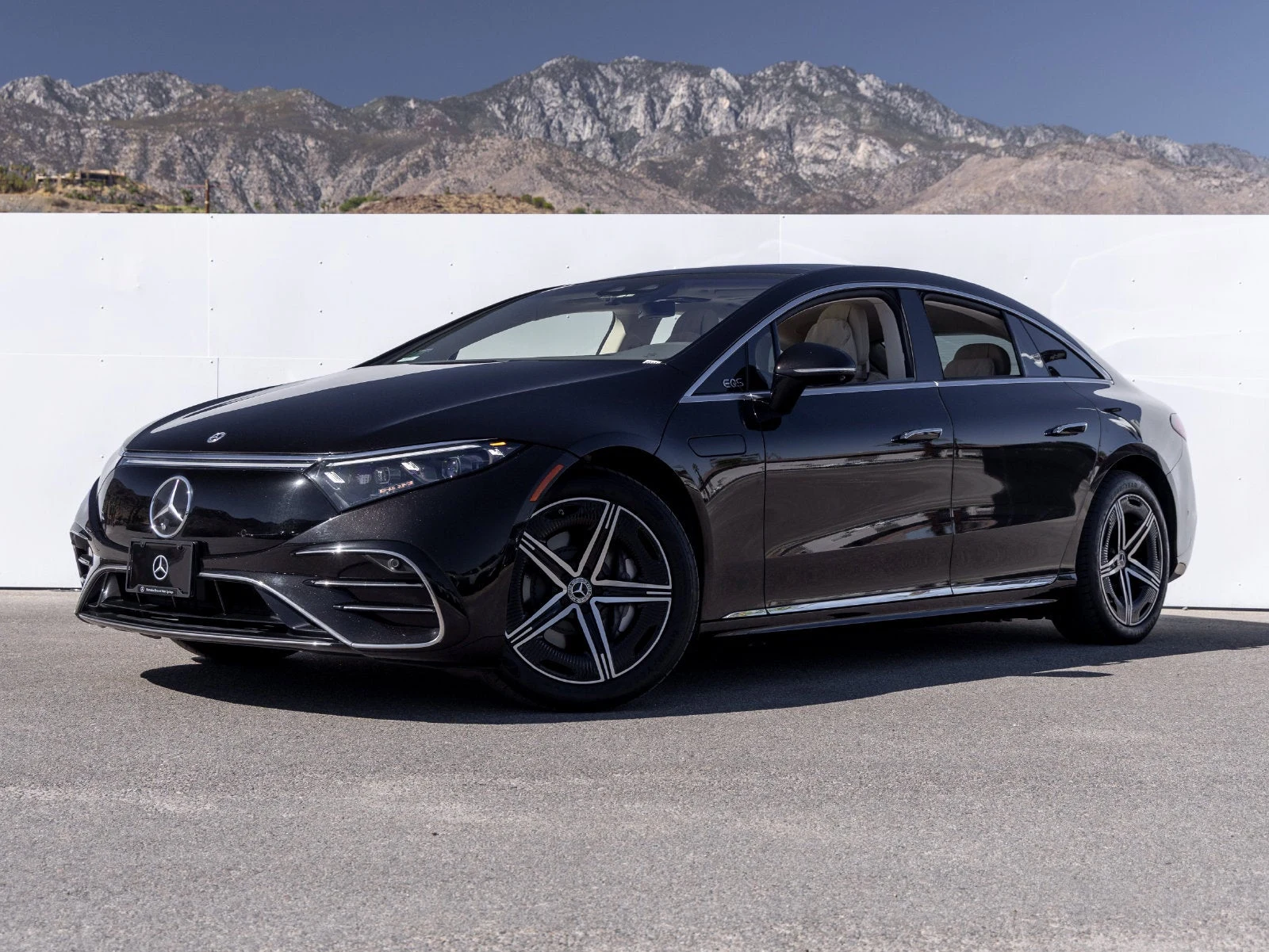 2023 Mercedes-Benz EQS 580 4MATIC Sedan for sale, exterior, Onyx Black Metallic