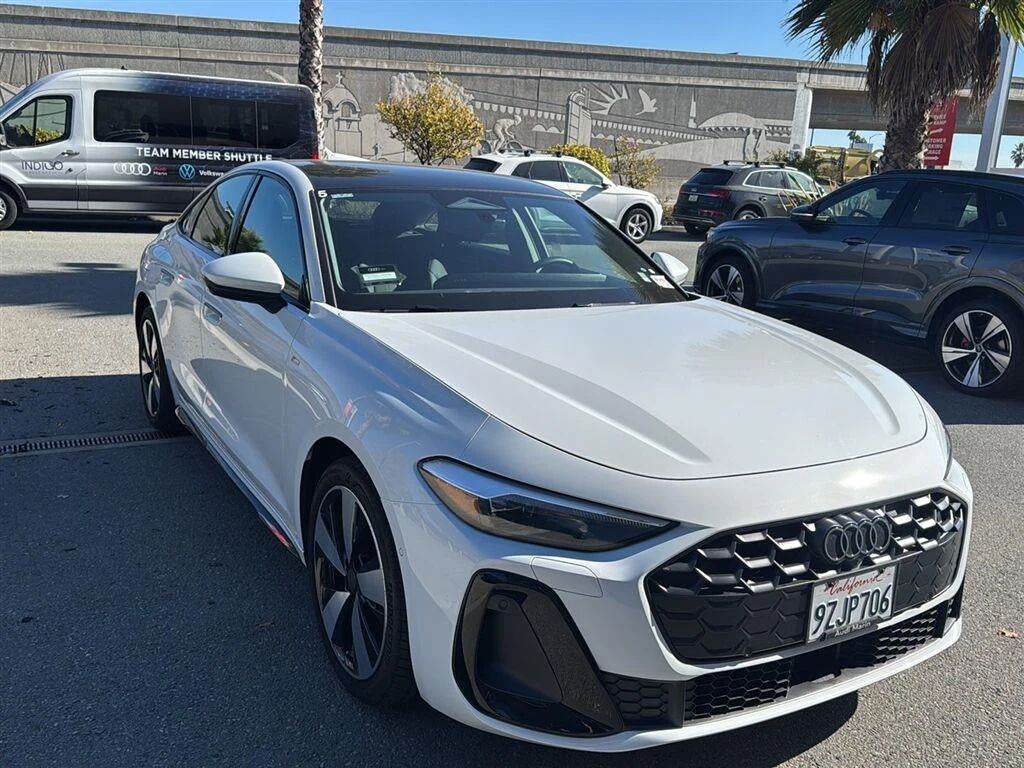 2026 Audi A5 Premium quattro for sale, exterior, Glacier White Metallic