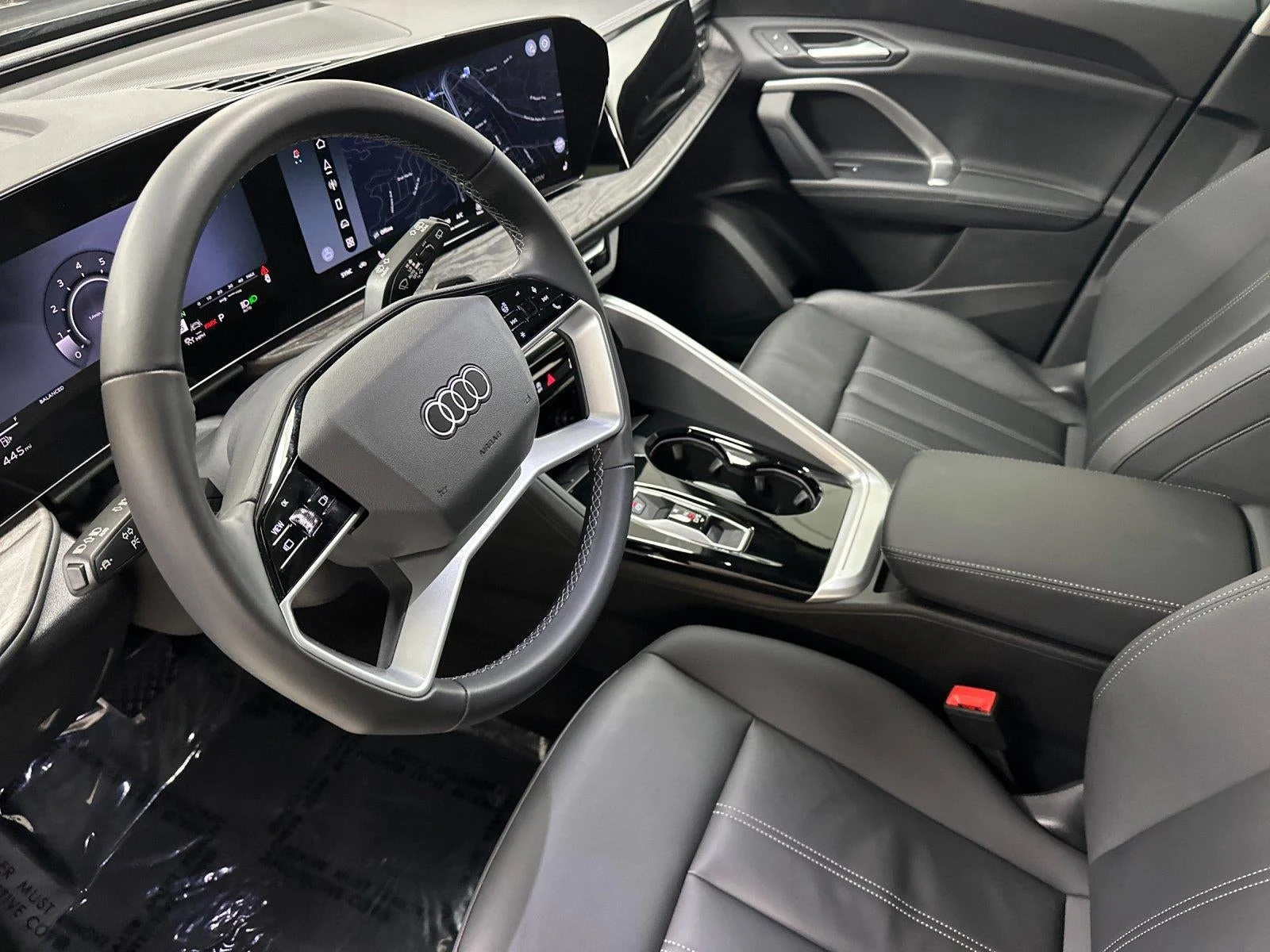 2026 Audi Q5 Sportback S line Premium quattro interior, Black leather