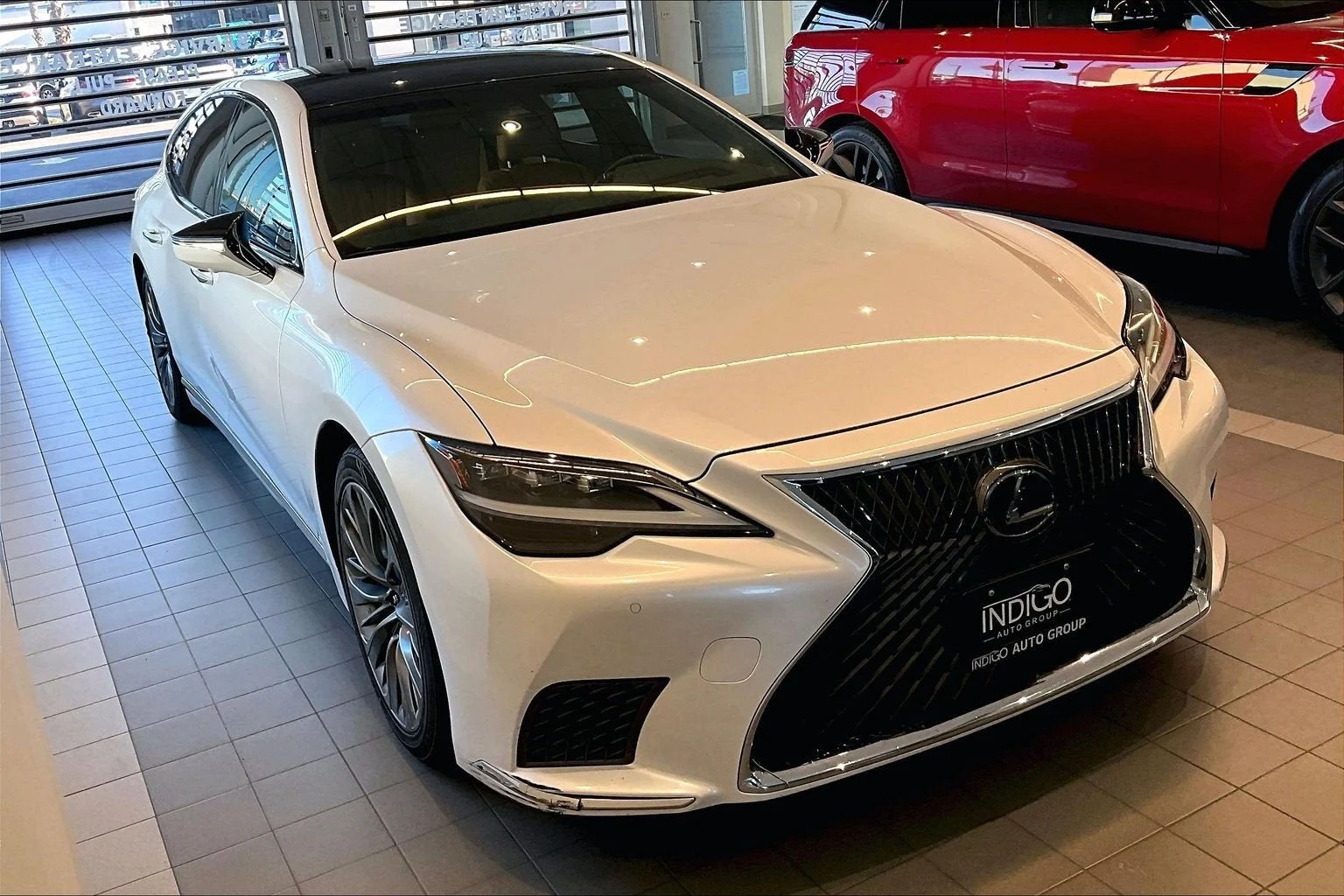 2022 Lexus LS 500 for sale, exterior, Eminent White Pearl