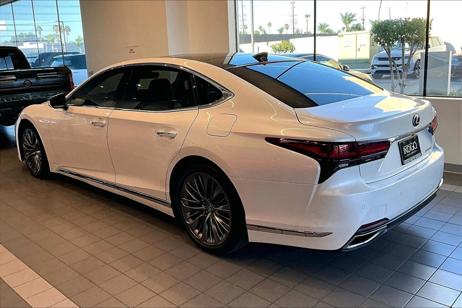 2022 Lexus LS 500 for sale, exterior, Eminent White Pearl