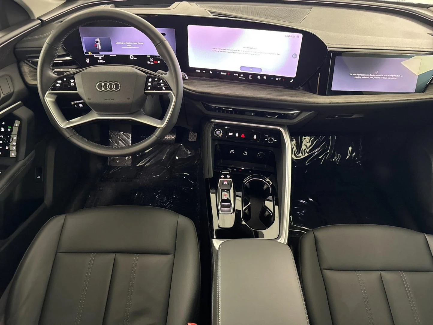2026 Audi Q5 Premium Plus quattro interior, dashboard, Black leather
