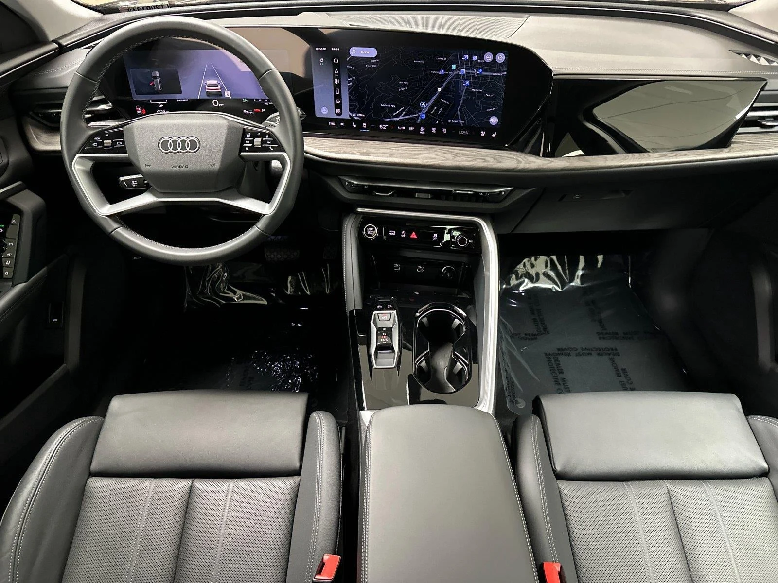 2026 Audi Q5 Premium Plus quattro interior, Black leather